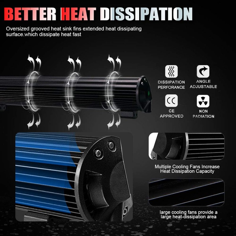 TURBO SII 12 Inch LED Light Bar Spot Flood Combo