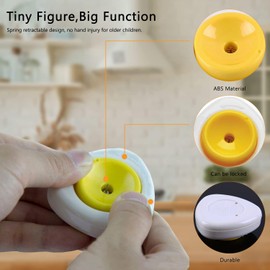 Egg Pricker for Boiled Eggs,2 PCS Egg Hole Puncher Pricker Semi-Automatic Pinhole Egg Piercer Egg Opener Egg Drilling Tool for Raw Soft Hard Boiled Egg