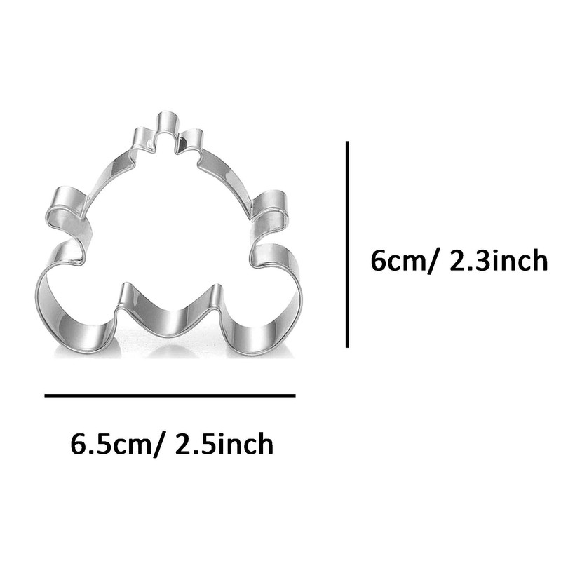 ZDYWY Pumpkin Carriage Shaped Cookie Cutters