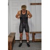 GO EARN IT Men's Black Flag Camo Singlet (Youth Medium)