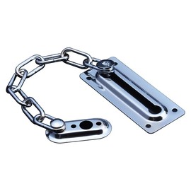 2PCS Door Chain Lock, Premium Chain Door Lock, Door Lock Chain with 6 Screws, Stainless Steel Chain Locks for Inside Door