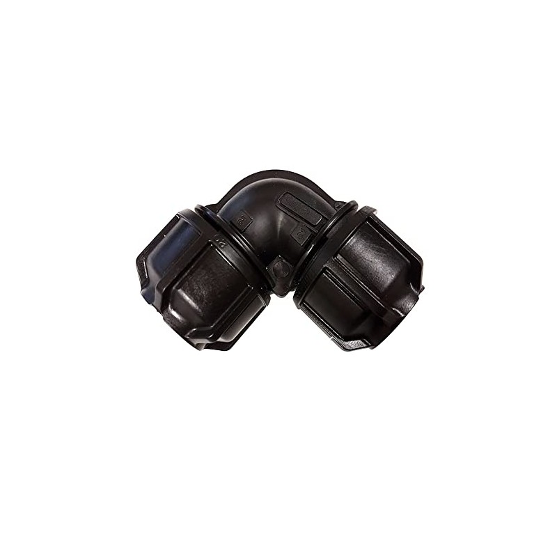 Philmac Metric/Imperial Elbow Bend POL x POL 20mm / ½"
