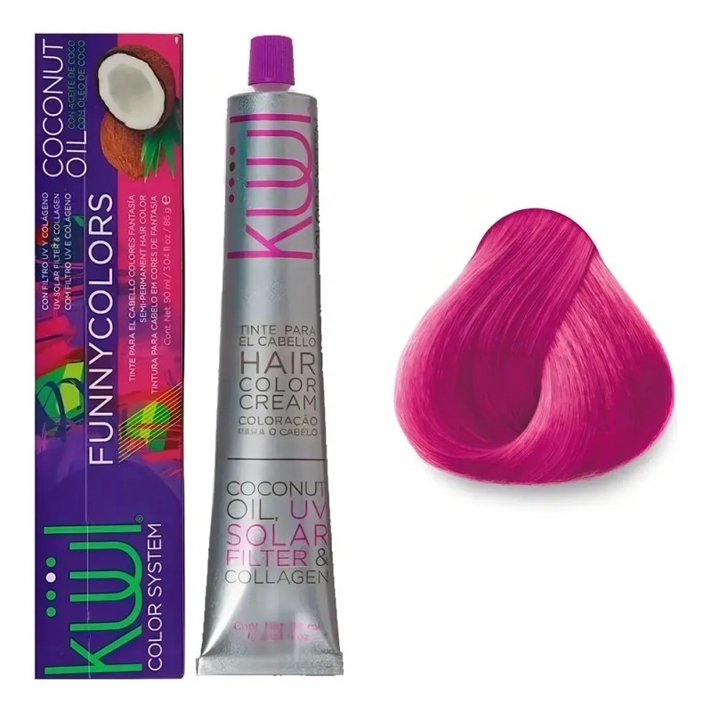 Tinte Küül Fantasía Funny colors tono magenta para cabello