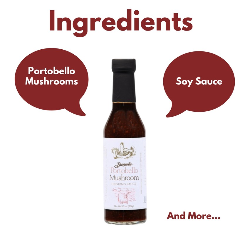 Braswells Portabello Mushroom Finishing Sauce 9.5 Ounce