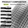 WURJHSONG Hardware Cloth 4'' x 20' 1/4 in Galvanized Wire