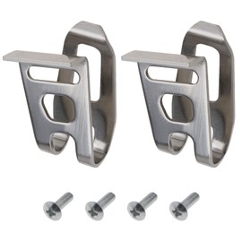 2pcs Electric Drill Belt Hook Clips with Screws 346449-3 Compatible with Makita XFD01 XFD07D DTD144 DTD144Z 12V 18V Cordless Drill Impact Driver Belt Clip