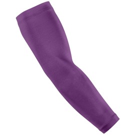Tat2X Ink Armor Premium Full Arm Tattoo Cover Up Sleeve - No Slip Gripper - U.S. Made - Purple - Petite/Youth