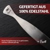 Fysell Brushed Stainless Steel Fish Bone Tongs - Straight Head