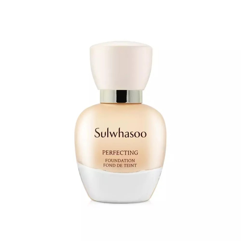 Sulwhasoo 설화수 파운데이션 퍼펙팅 35ml 21N호 베이지 커버 밀착 저자극