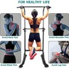 Sport Power Tower Workout Dip Station Pull Up, Height Adjustable