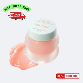 TOCOBO Vita Glazed Lip Mask 20ml | Vegan Overnight Hydration for Dry Lips