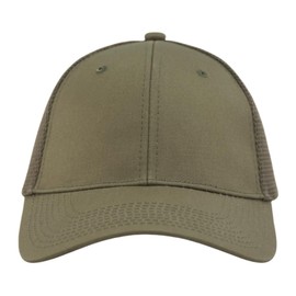 TSSGBL M, L, XL, XXL Snapback Trucker Hats Baseball Caps Adjustable Blank Mesh Back Ball Caps for Men Women, Army Green(cotton Front), Medium-Large