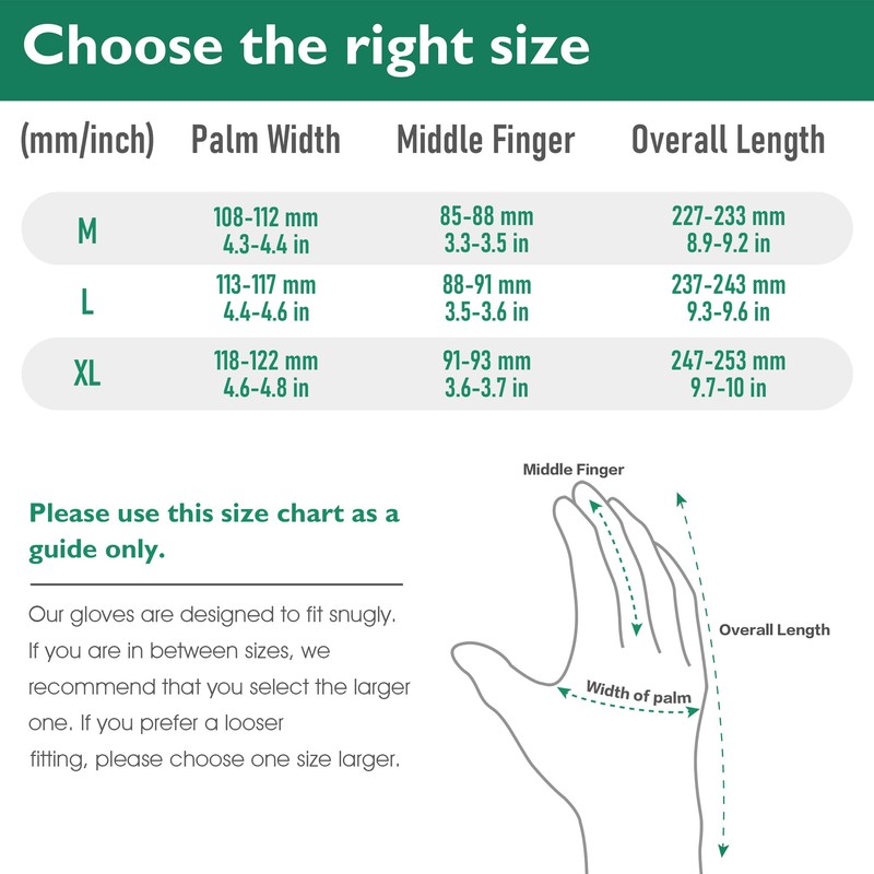 COOLJOB Thorn Proof Gardening Gloves with Grip, Touch Screen Working