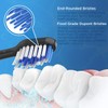 Brush Heads for Waterpik Complete Care 5.0/9.0 (4-Pack, Black)