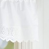 CHF Penny Eyelet, 14 in Valance, White