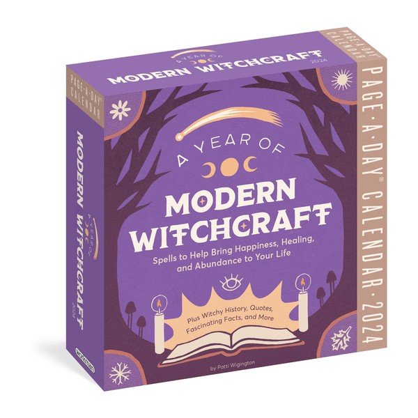 A Year of Modern Witchcraft Page-A-Day Calendar 2024: Spells to