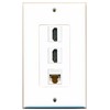 RiteAV 2 x HDMI and 1 x Cat6 Ethernet Port