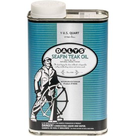 DALY'S WOOD FINISHING PRODUCTS Seafin Teak Oil, 1 Quart, Clear, Quart