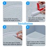 78 Inch Collapsible Shower Water Dam,Shower Stopper Barrier and Retention