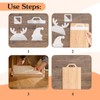 4 Pcs Charcuterie Board Handle Template, Acrylic Router Templates for