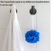 Homagic Towel Hooks Bathroom Coat Robe Wall Hook Heavy Duty