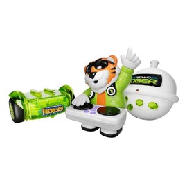 Hoverboard Heroes Techno Tiger, Remote Control Toy with LED Lights, Removable Character, Age 5+