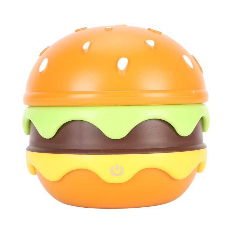 Kids Reading Light Hamburger Style Flexible Gooseneck USB Charge Soft