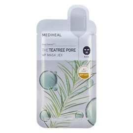 MEDIHEAL: The Tea Tree Pore Ampoule Mask JEX 1 Piece Binchotan Black Sheet