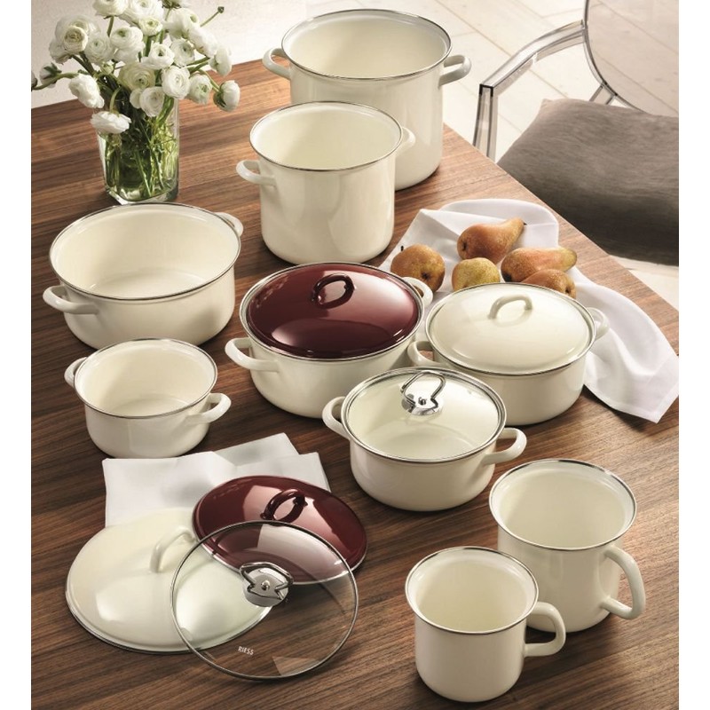 Riess 0597-033 Classic Mini-Bucket, Diameter-16 cm White