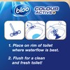 Bloo Colour Active Toilet Rim Block, Bleach, Twin Pack, 2