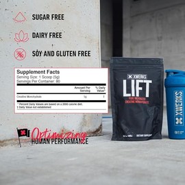 Xwerks Lift - Monohidrato de creatina micronizada pura
