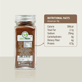 Geo-Fresh Organic Clove Powder – 1.59 oz Glass Jar – Ground Cloves – USDA Certified, Non-GMO, Kosher, Gluten-Free – Premium Organic Cloves Powder for Cooking & Baking