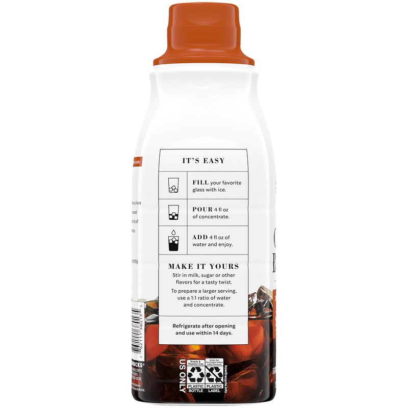 Starbucks Cold Brew Concentrate, 32 Fl Oz (Madagascar Vanilla +