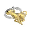 Meta[l]morphose MetallmorPHOSE Keyring Guepard Gold Matt - MTM272-01, gold-coloured