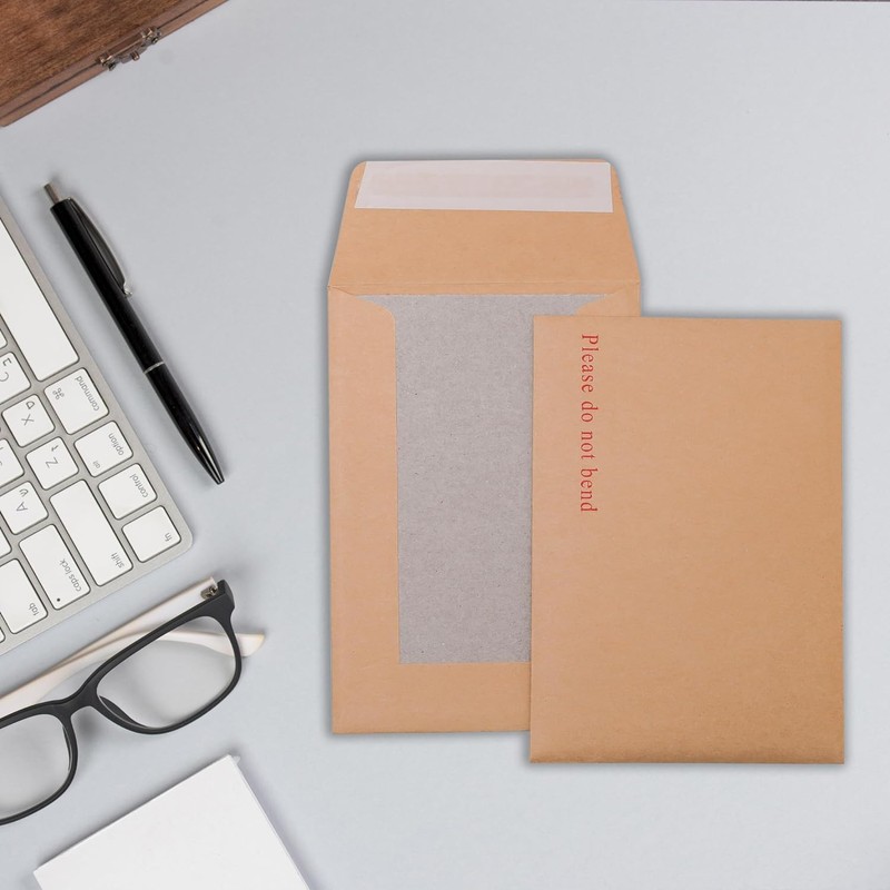 5 X A5/C5 Board Back Manila Envelopes. Please Do Not