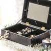 10 Sets Small Hinges with Screws Mini Solid Brass Hinges