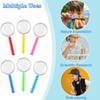 Aodaer 12 Pack Plastic Magnifying Glasses 6 Color Hand Held
