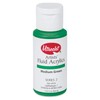 Utrecht Fluid Acrylics - Medium Green, 1 oz bottle