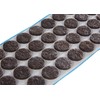 Felt Pads Assorted Brico Line Brown