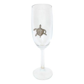 Gamekeepers Cottage gifts Turtle Champagne Flute Hen Do Prosecco Glass 381