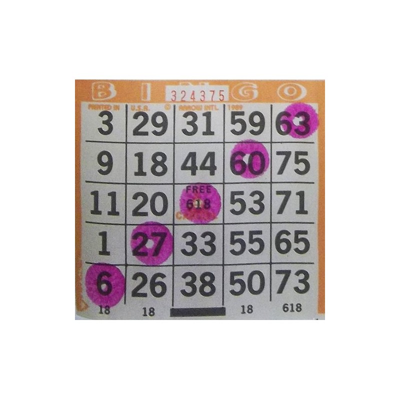 3oz Dab-O-Ink Purple Bingo Dauber