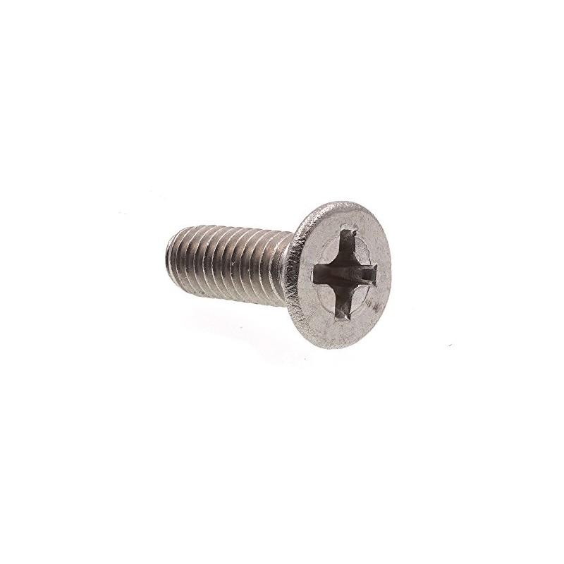 Prime-Line 9121152 Machine Screws, Metric, Flat Head, Phillips Drive, M4-0.7