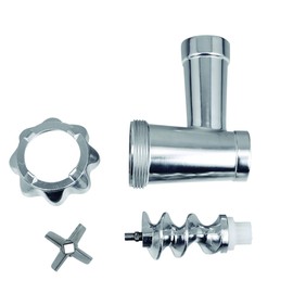 Brentwood MG-400W Electric Meat Grinder, Sausage Stuffer, White