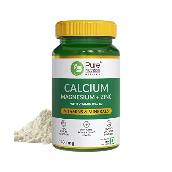 Calcium Cirate 60 Tablets, with Magnesium Zinc & Vitamin D3