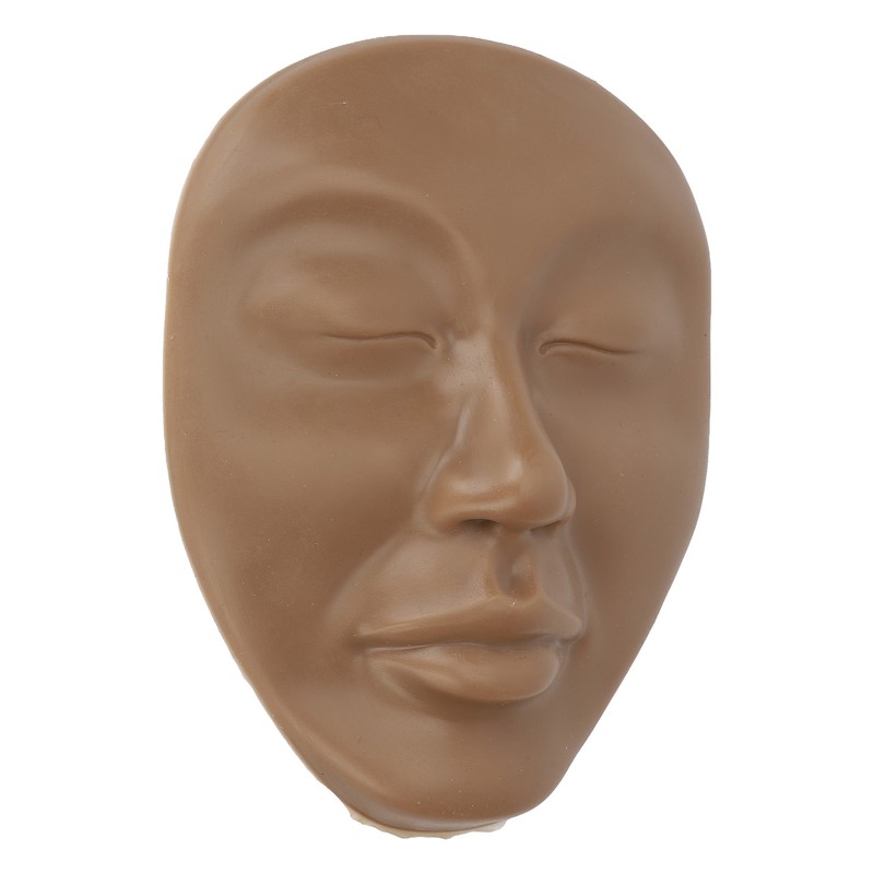 5D Makeup Practice Mannequin Solid Silicone Elastic Soft Microblading Supplies