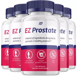 EZ Prostate (5 Pack) EZ Prostate Supplement for Men – EZ Prostate Pills Advanced Formula