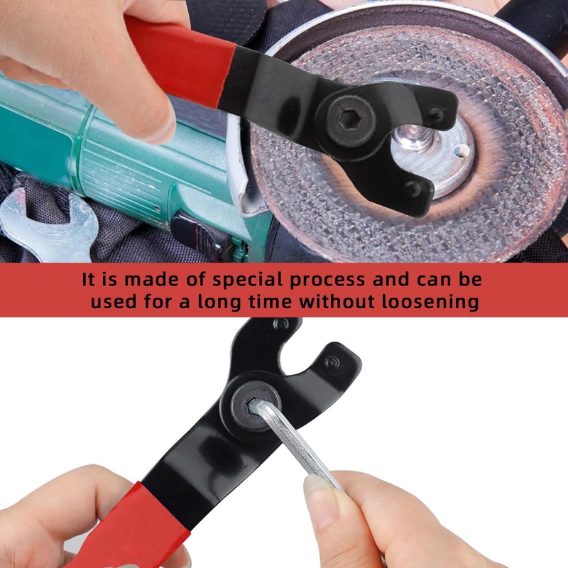 DesertBoy 1 x Angle Grinder Pin Wrench 8-48 mm Adjustable