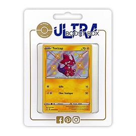 my-booster SWSH045-FR25-UB-SV041 Toxizap (Toxel) SV041/SV122 Secret Dazzling Myboost X Epée et Bouclier, 4.5 Destinées Radieuses, Box of 10 French Pokémon Cards