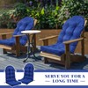 Geelin 4 Pcs Adirondack Chair Cushion High Back Patio Chair