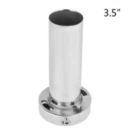 Suuonee Car Exhaust Muffler Tip Universal Adjustable Round Exhaust Muffler Tip Detachable Sound Muffler, Default